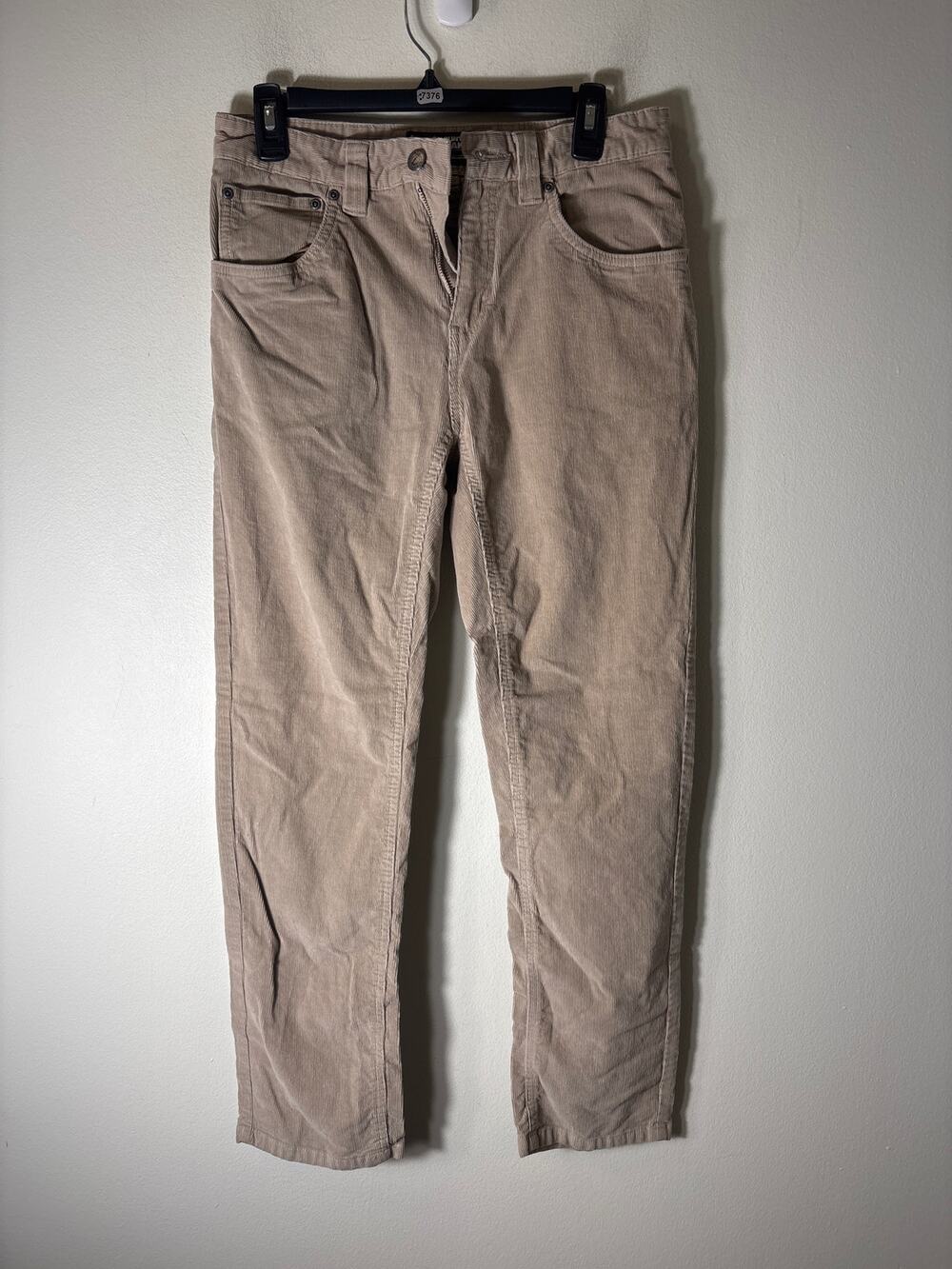 Men's Mountain Khaki Tan Modern Fit Cordoroy's Sz 30x30